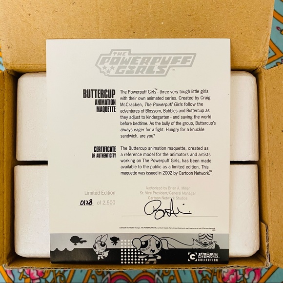 Buttercup 💚 Powerpuff Girls 💕 RARE STATUE! - Picture 9 of 15